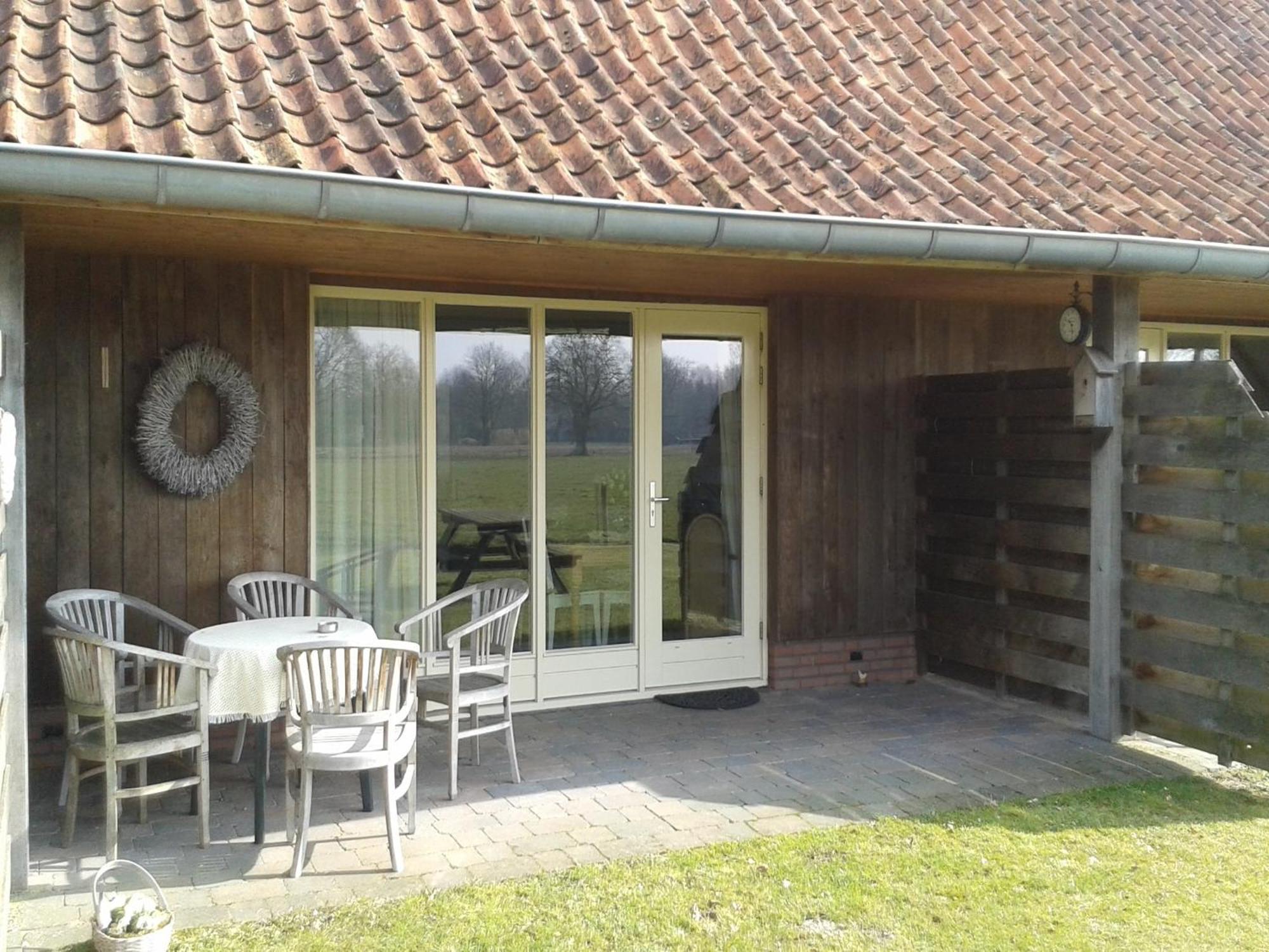 Holiday Home In Geesteren With Roof Terrace Garden Furniture Exterior photo